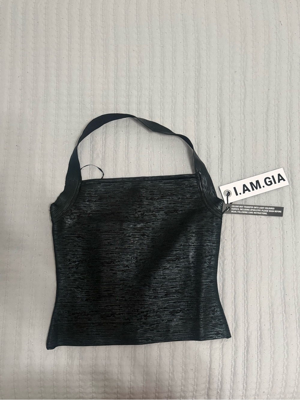 I.AM.GIA Aiden Platinum Bandage 2-Piece Set – Black🖤